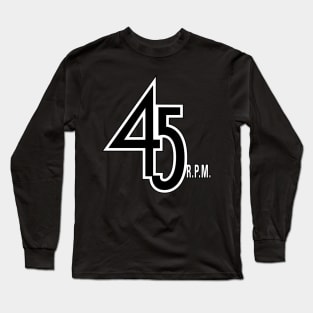 45 r.p.m Long Sleeve T-Shirt